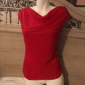 Women’s red size small dress shirt New without tag
